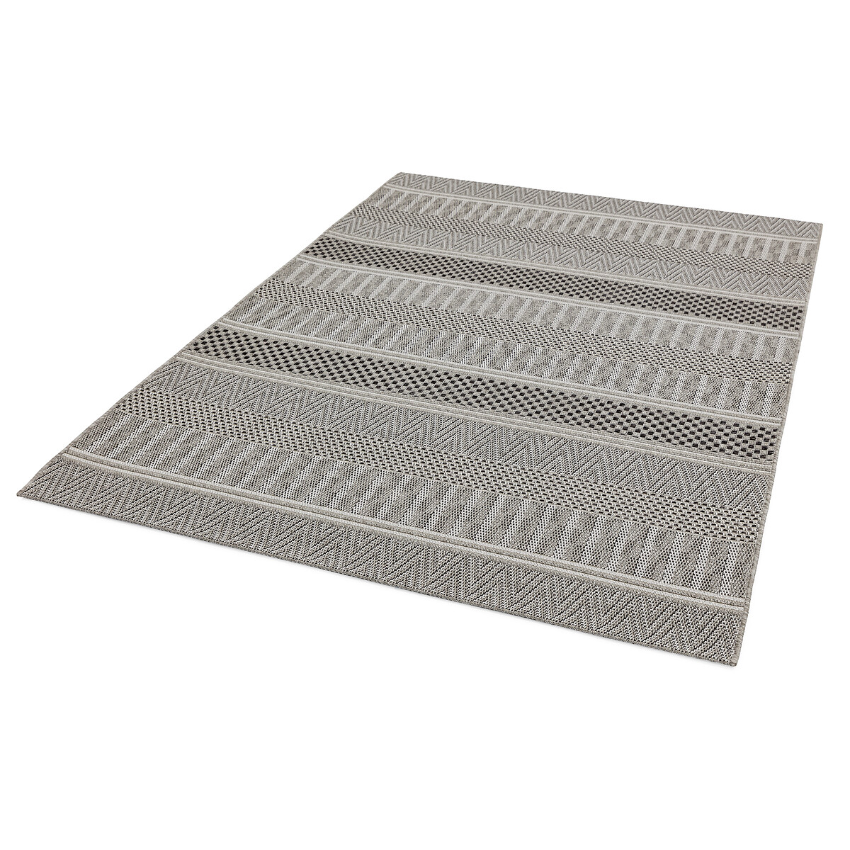 Stripe Patterned Indoor/Outdoor Rug natural, SO'HOME