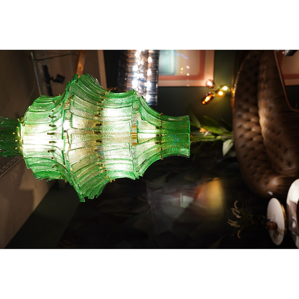 Suspension Venezia Double vert Ø53cm vert, KARE DESIGN