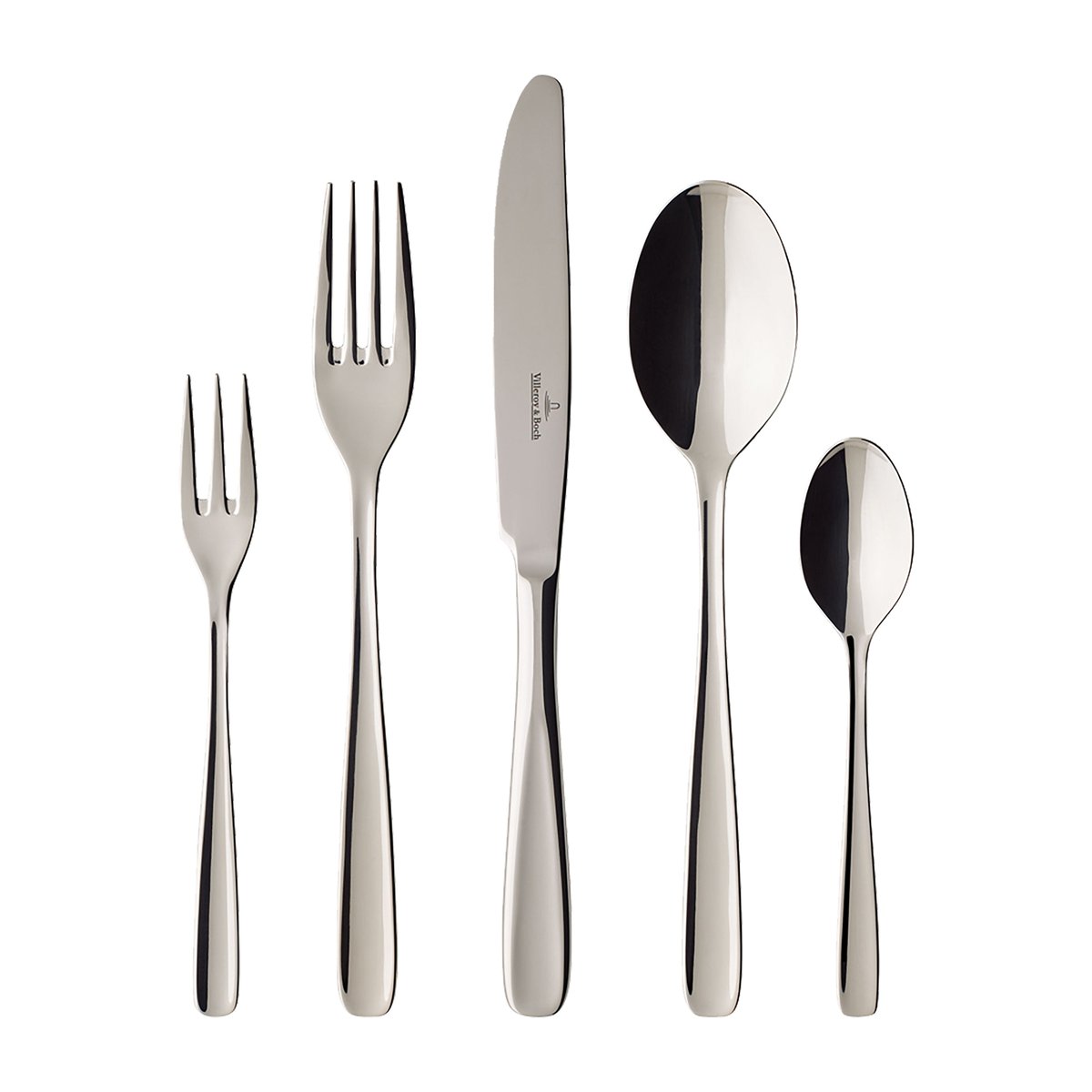 Ménagère 30Pcs. LIAM argent/platine, VILLEROY & BOCH