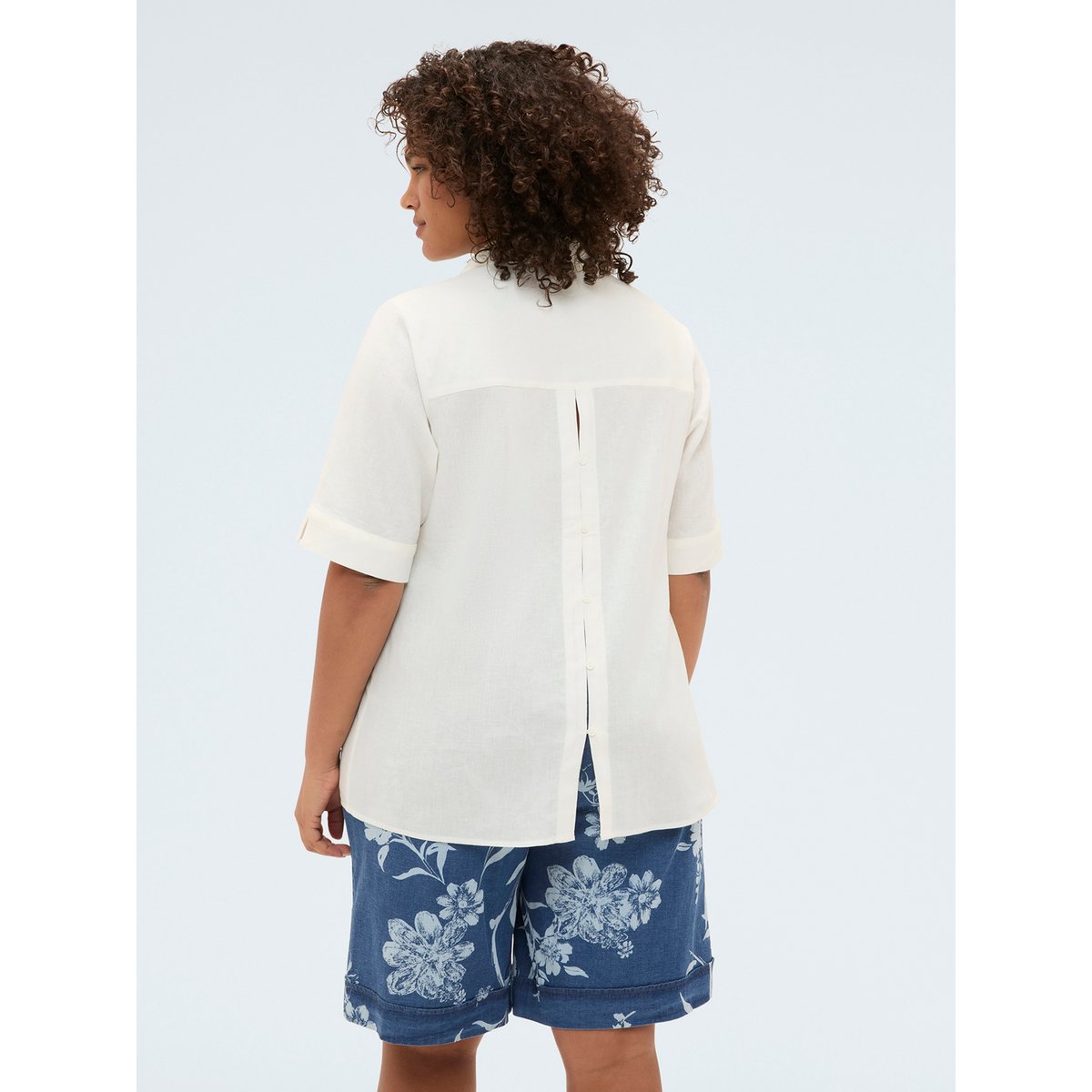 Chemise boxy blanc, FIORELLA RUBINO