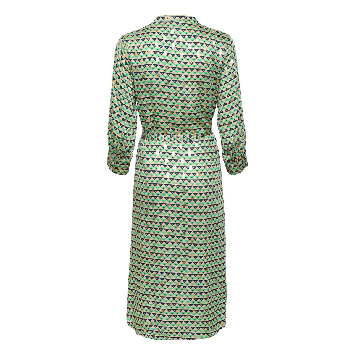 Dress vert graphique sesame, CULTURE