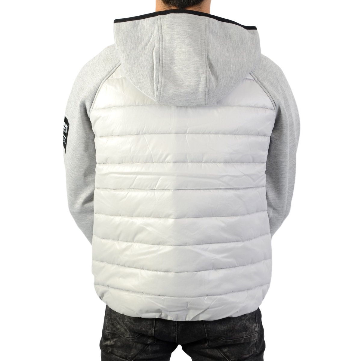 Doudoune Bora misty grey, PEPE JEANS