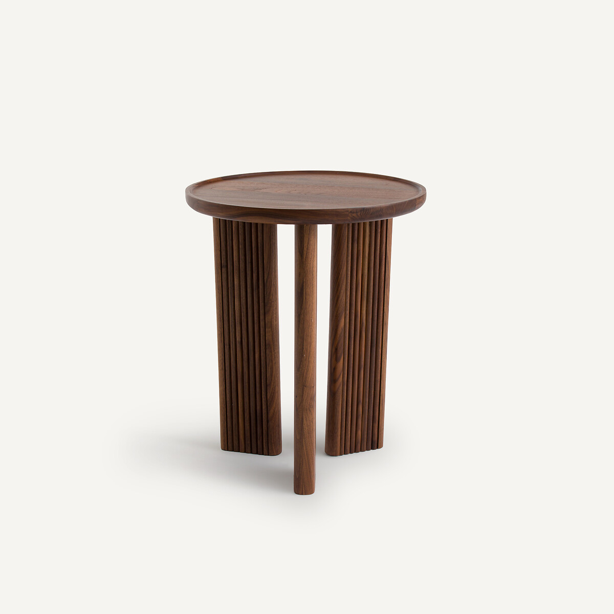Diagil Round Walnut End Table walnut, AM.PM