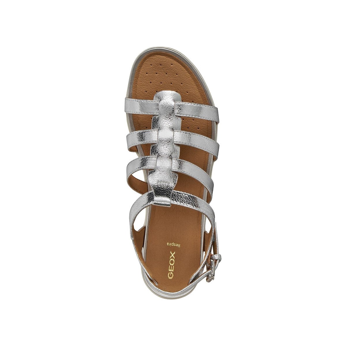 Sandales VEGA argent, GEOX