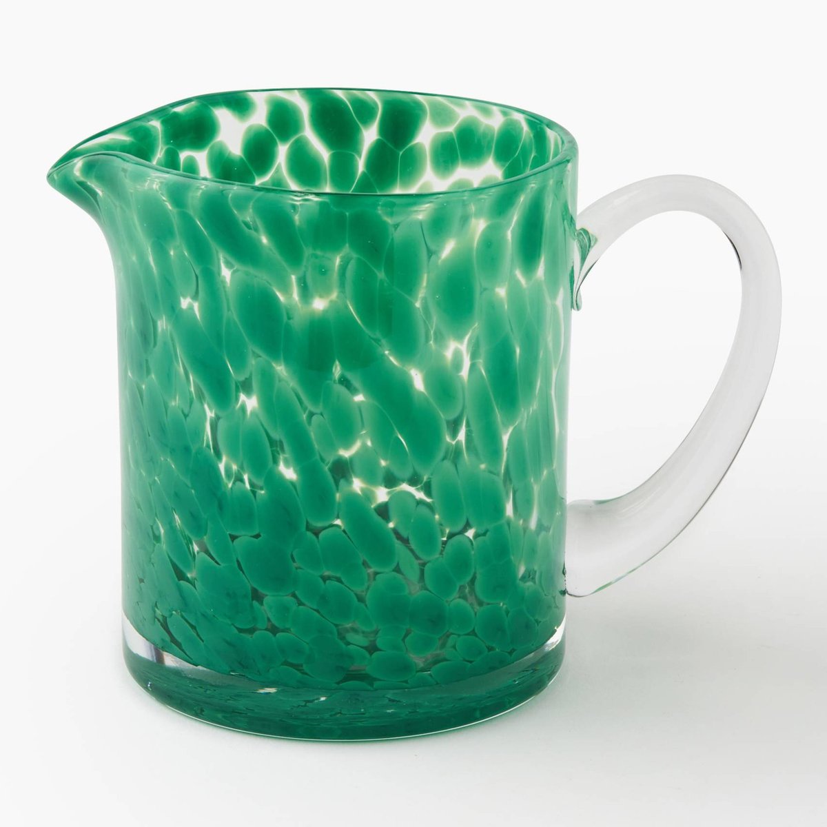 Pichet finition tachetée, 1,1l vert melange, MONOPRIX