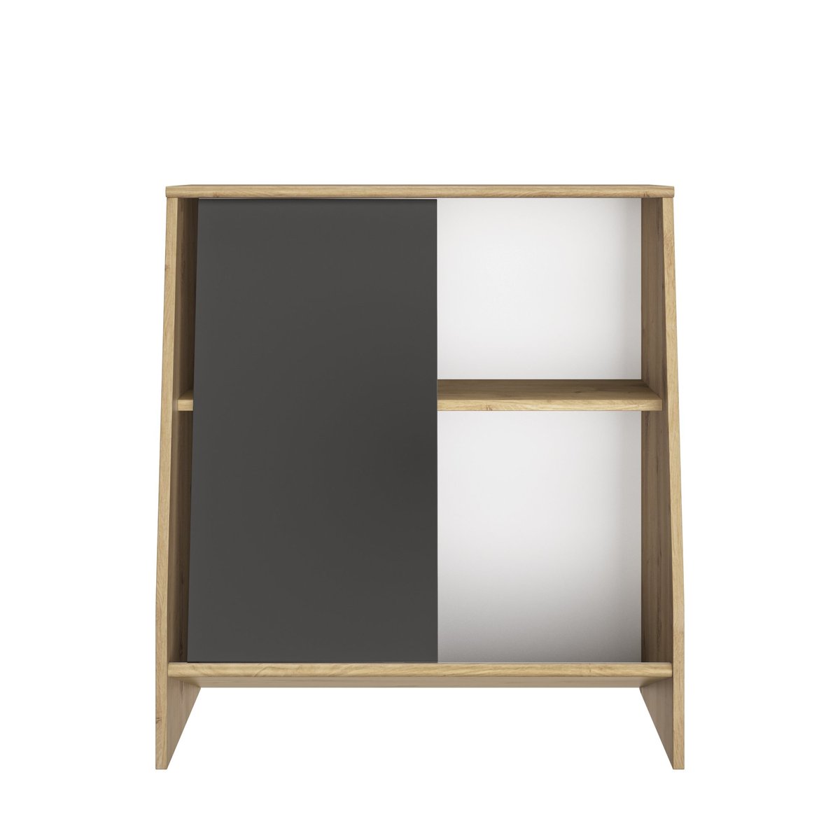 Petit meuble ludique avec tableau TIM beige, GALIPETTE