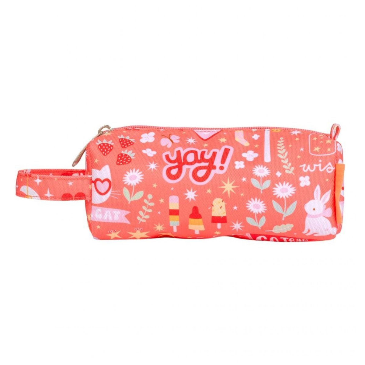 Trousse Fun rose, blanc, rouge, A LITTLE LOVELY COMPANY