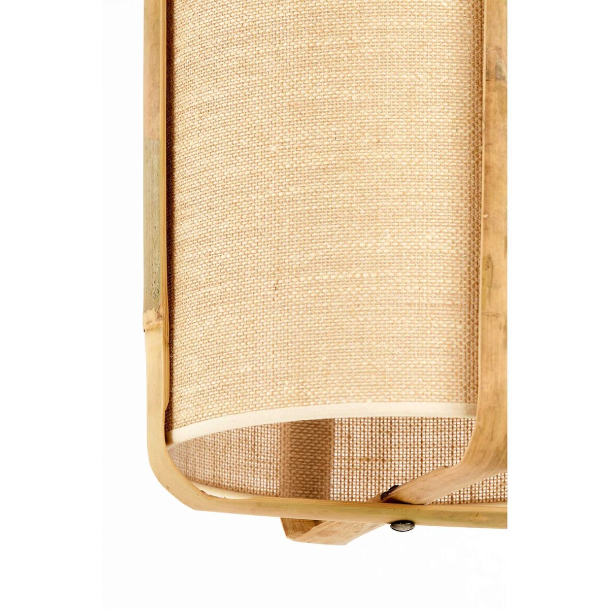 Lampe Suspendue Bambou SENDAI beige, LIGHT & LIVING 