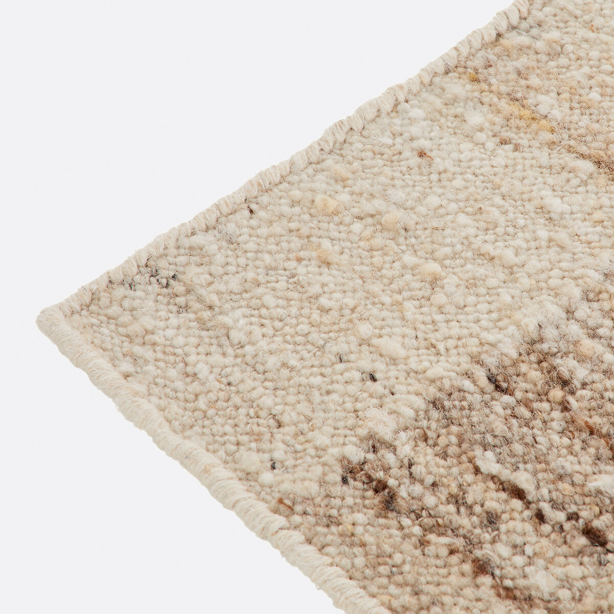 Tapete de lã de tecelagem plana, Laoka natural, LA REDOUTE INTERIEURS