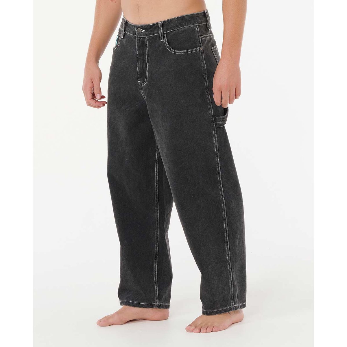 Pantalon de Charpentier RAW ENERGY noir, RIP CURL