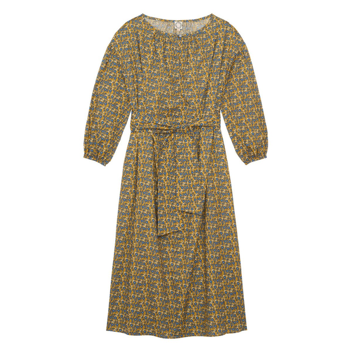 Robe Livia en coton jaune, INES DE LA FRESSANGE PARIS