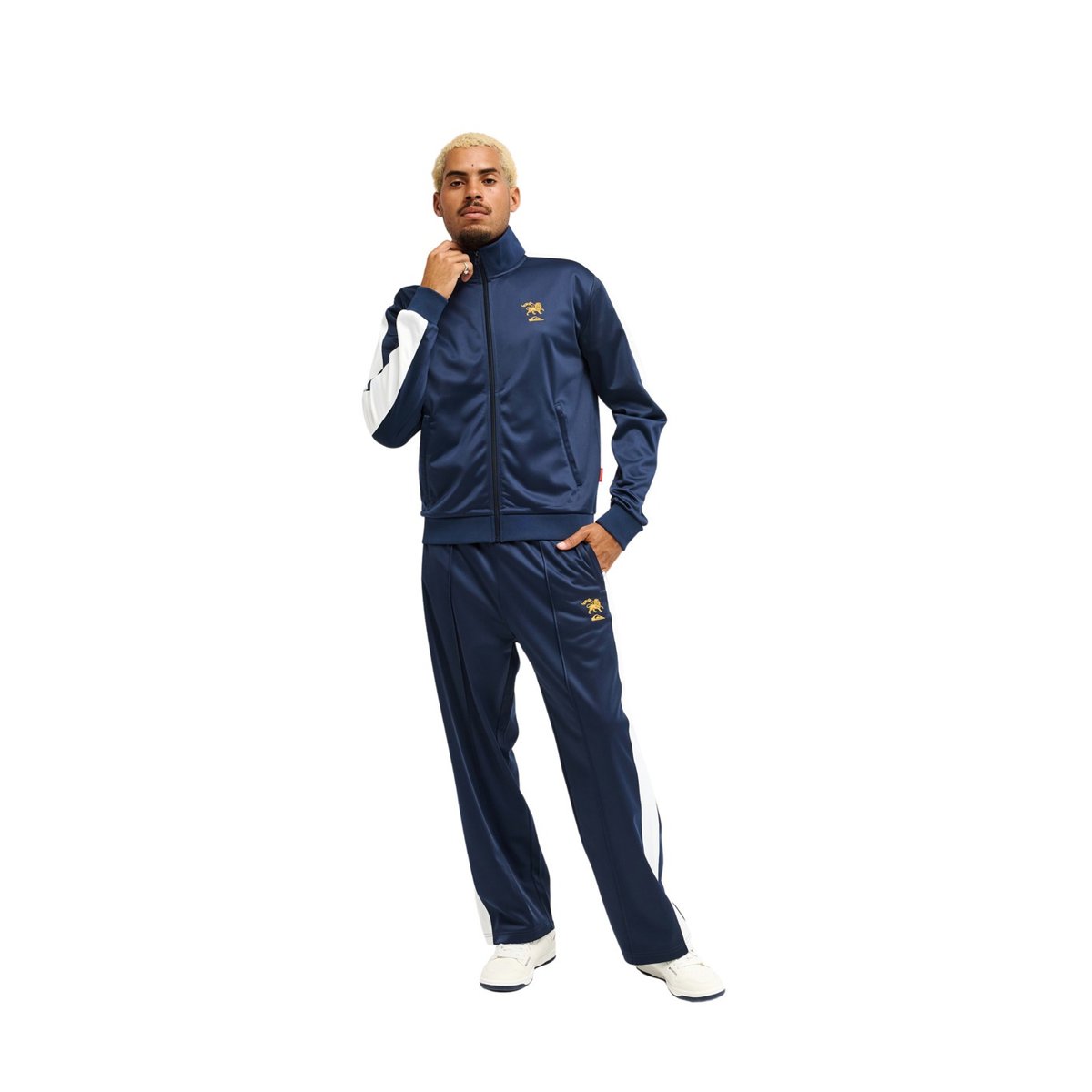 Sweat zippé intégral BOB MARLEY ZION bleu dark navy, QUIKSILVER