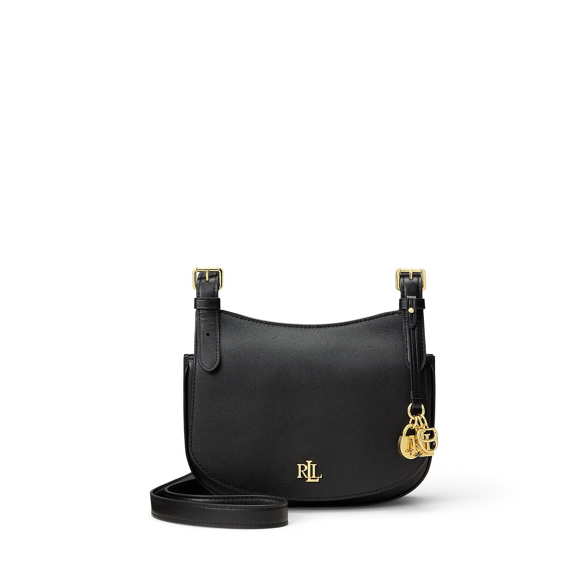 Sac besace en cuir à bandoulière, MARCY noir, LAUREN RALPH LAUREN