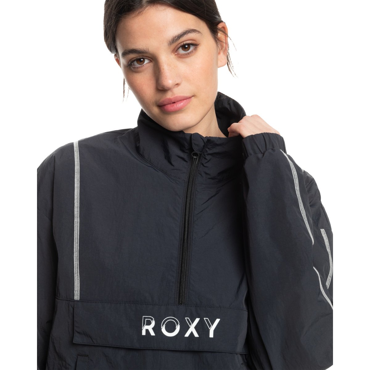 Veste coupe-vent BOLD MOVES. noir anthracite, ROXY