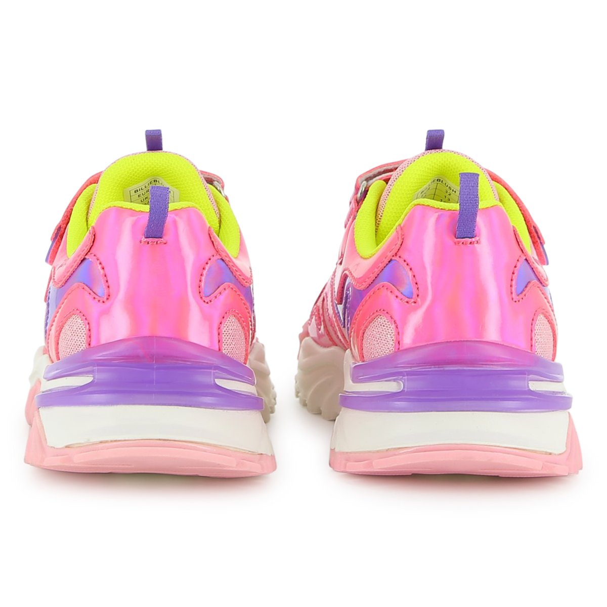 Baskets basses à lacets storm pink, BILLIEBLUSH