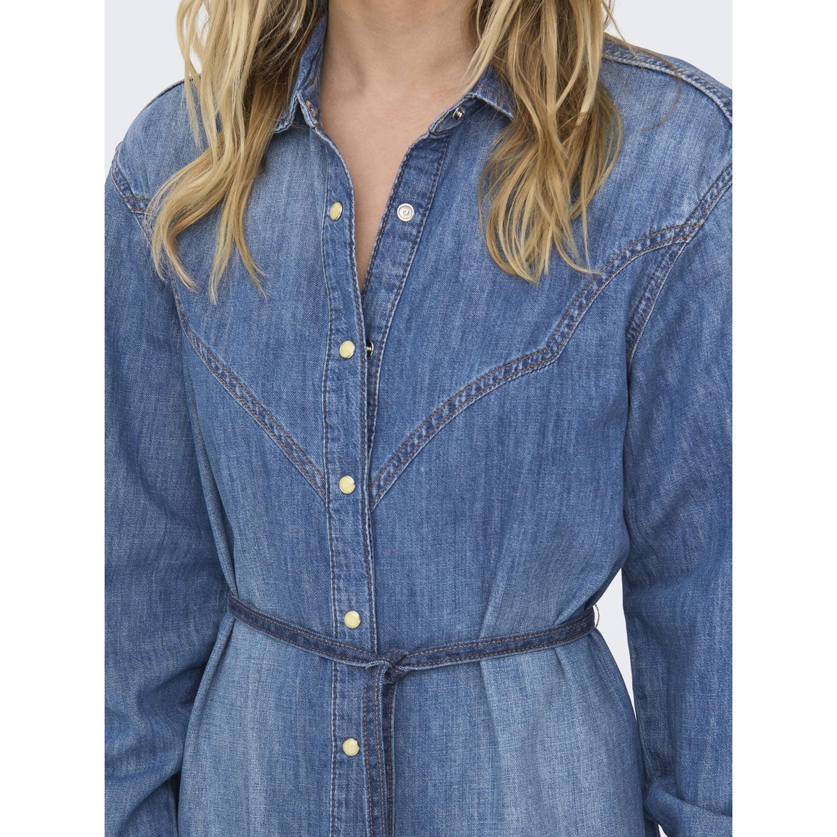 Robe En Denim medium blue denim, ONLY