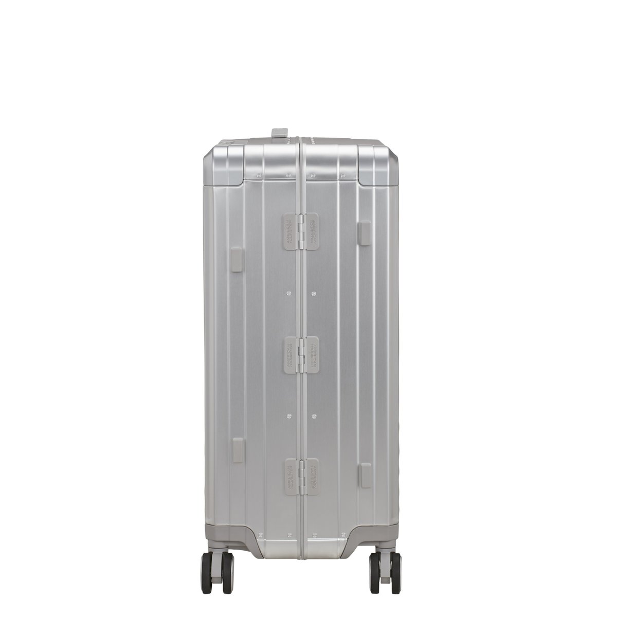 Soundbox alu valise 4 roues taille M silver, AMERICAN TOURISTER