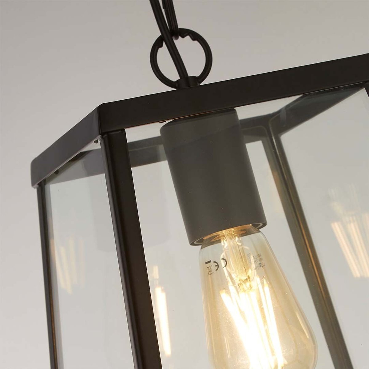 Towson Industrial Pendant Light in Black black, SO'HOME