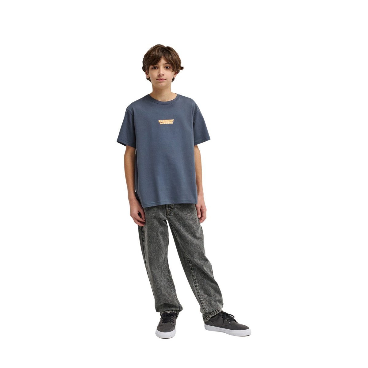 T-Shirt manches courtes TO THE TOP gris dark slate, ELEMENT