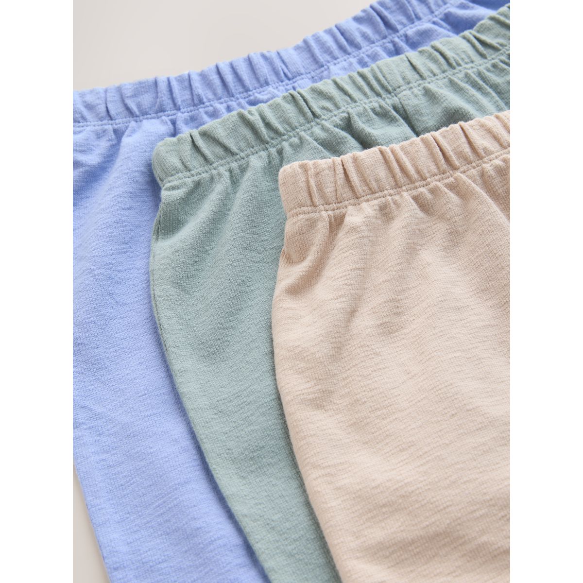 Pyjama short, lot de 3 bleu/vert, NEXT