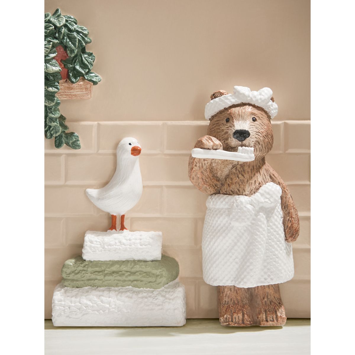 Porte-brosse à dents bertie bear crème, NEXT