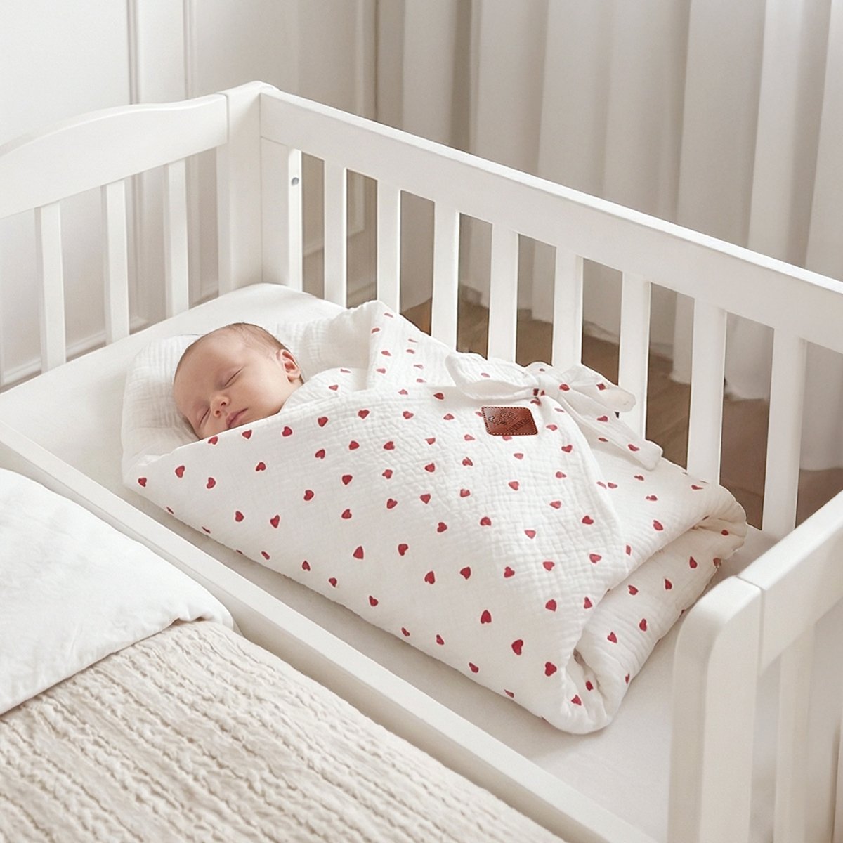 Gigoteuse d'emmaillotage LOVIO rouge, SEVIRA KIDS