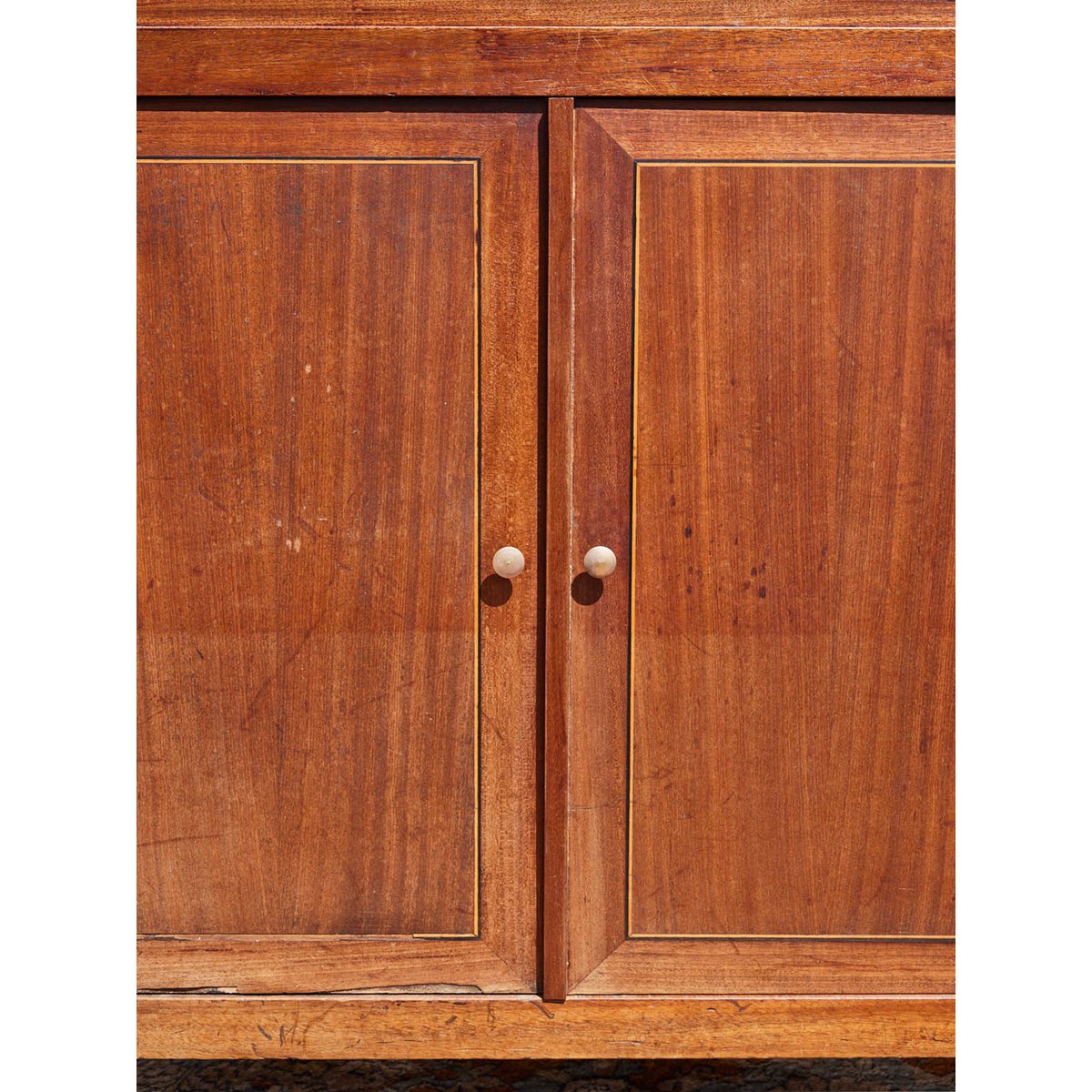 Grand secrétaire en bois Honoré N°204 - Bon état bois foncé, DEBONGOUT