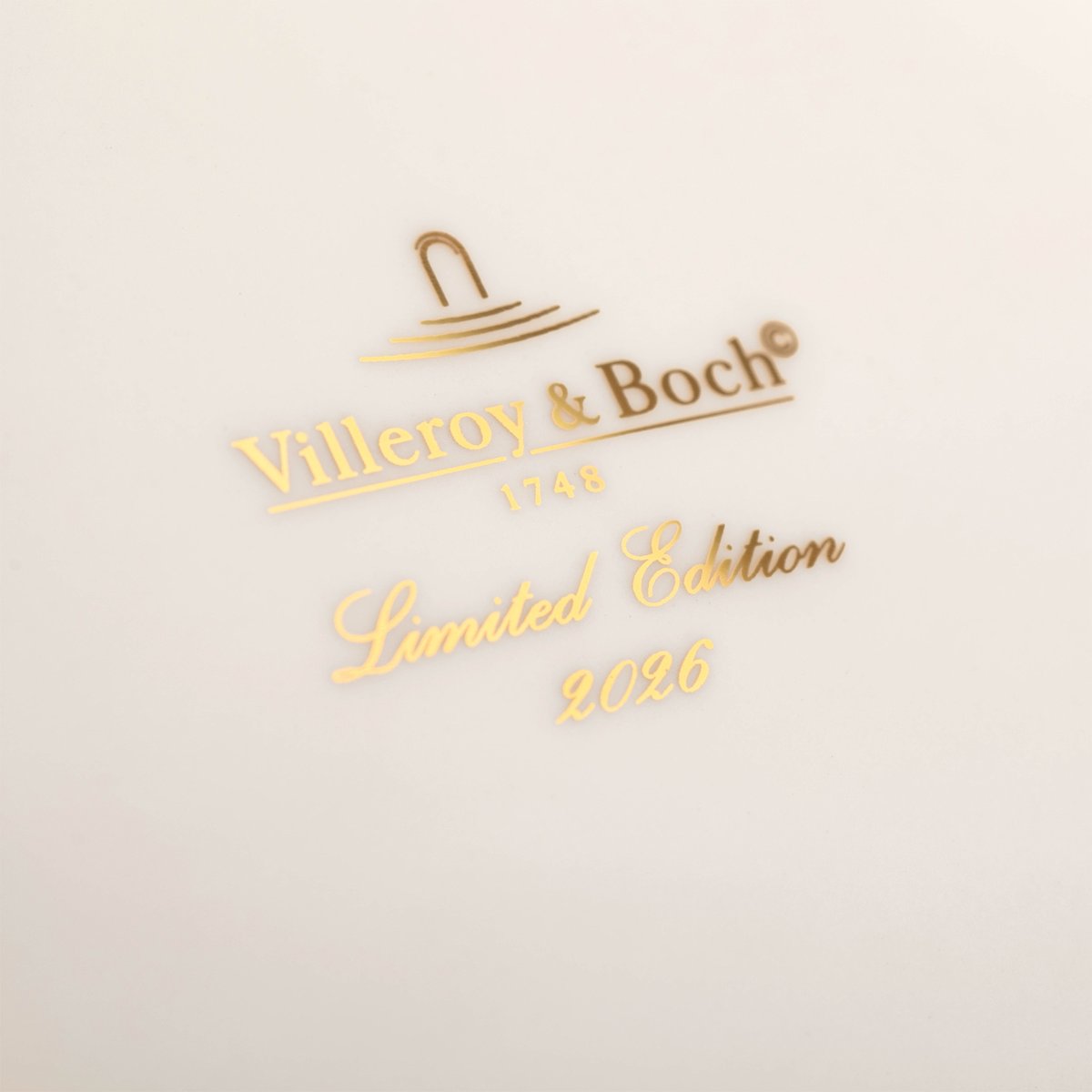 Assiette 2026 ANNUAL CHRISTMAS EDITION couleur unique, VILLEROY & BOCH