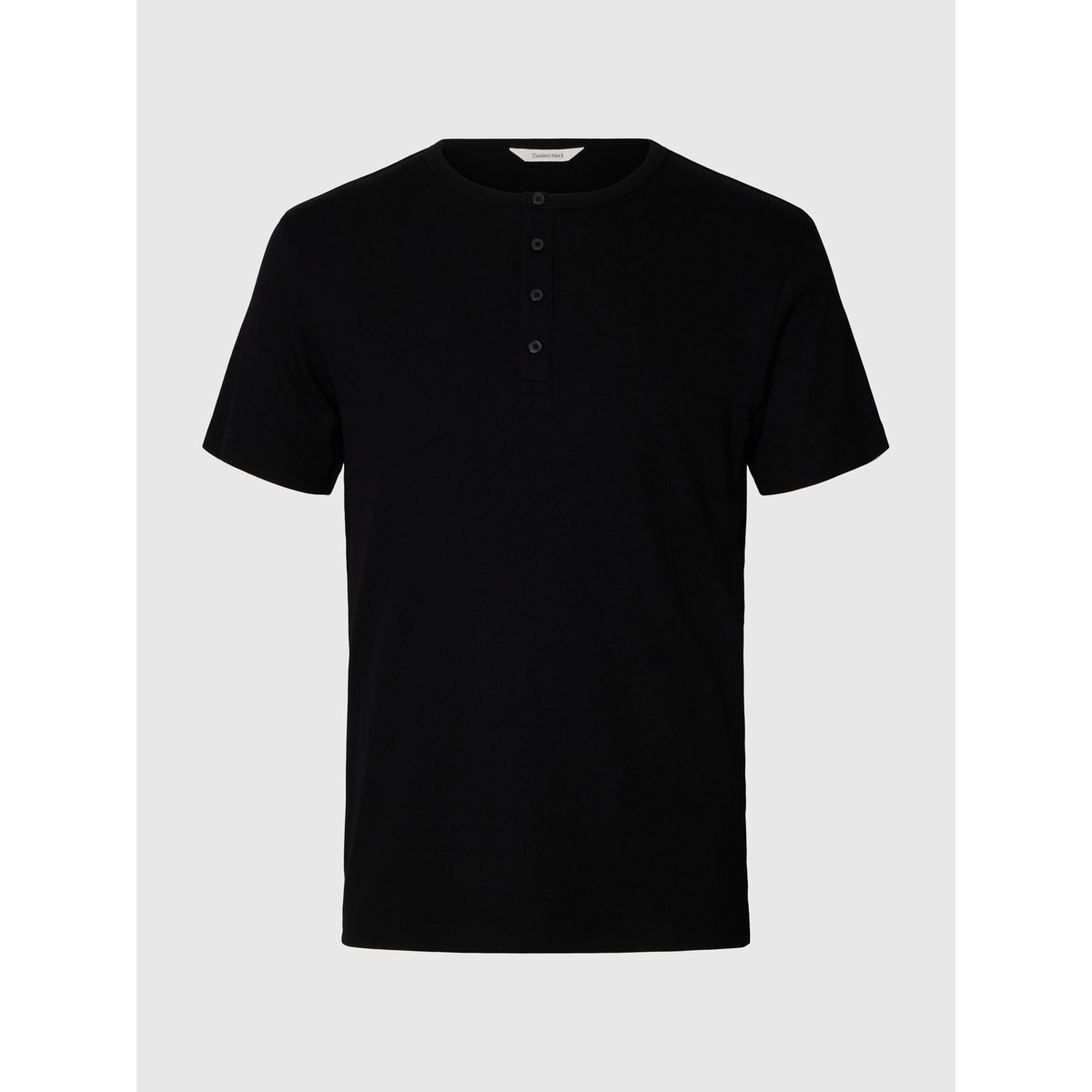 T-Shirt noir - black1, SELECTED