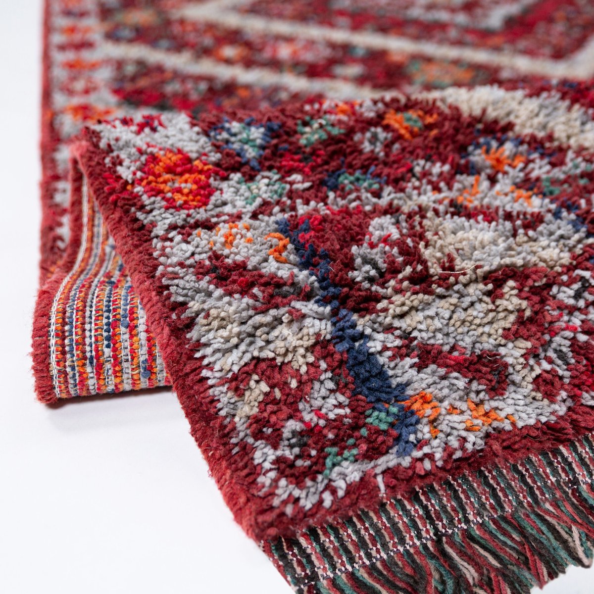 Tapis shaggy EMIL rouge, FLAIR RUGS
