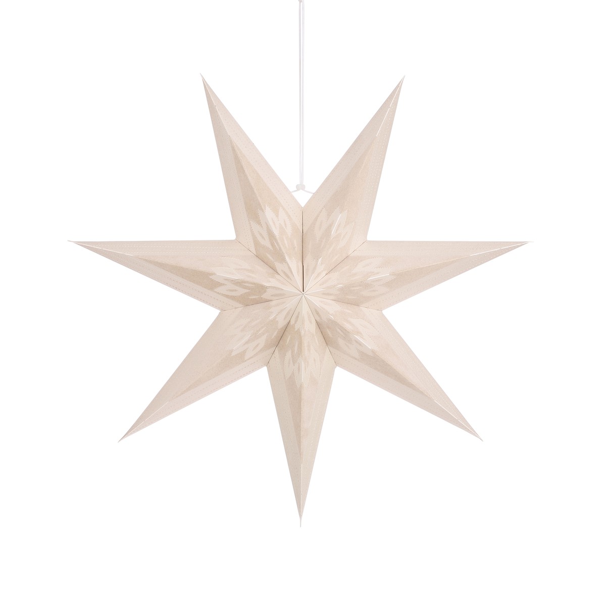 Étoile de Noël beige, HOUSE OF SEASONS