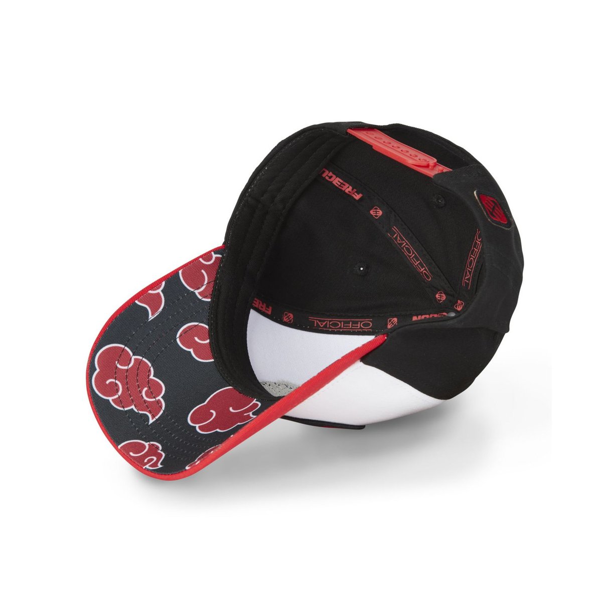 Casquette Naruto Itachi noir/blanc/rouge, FREEGUN