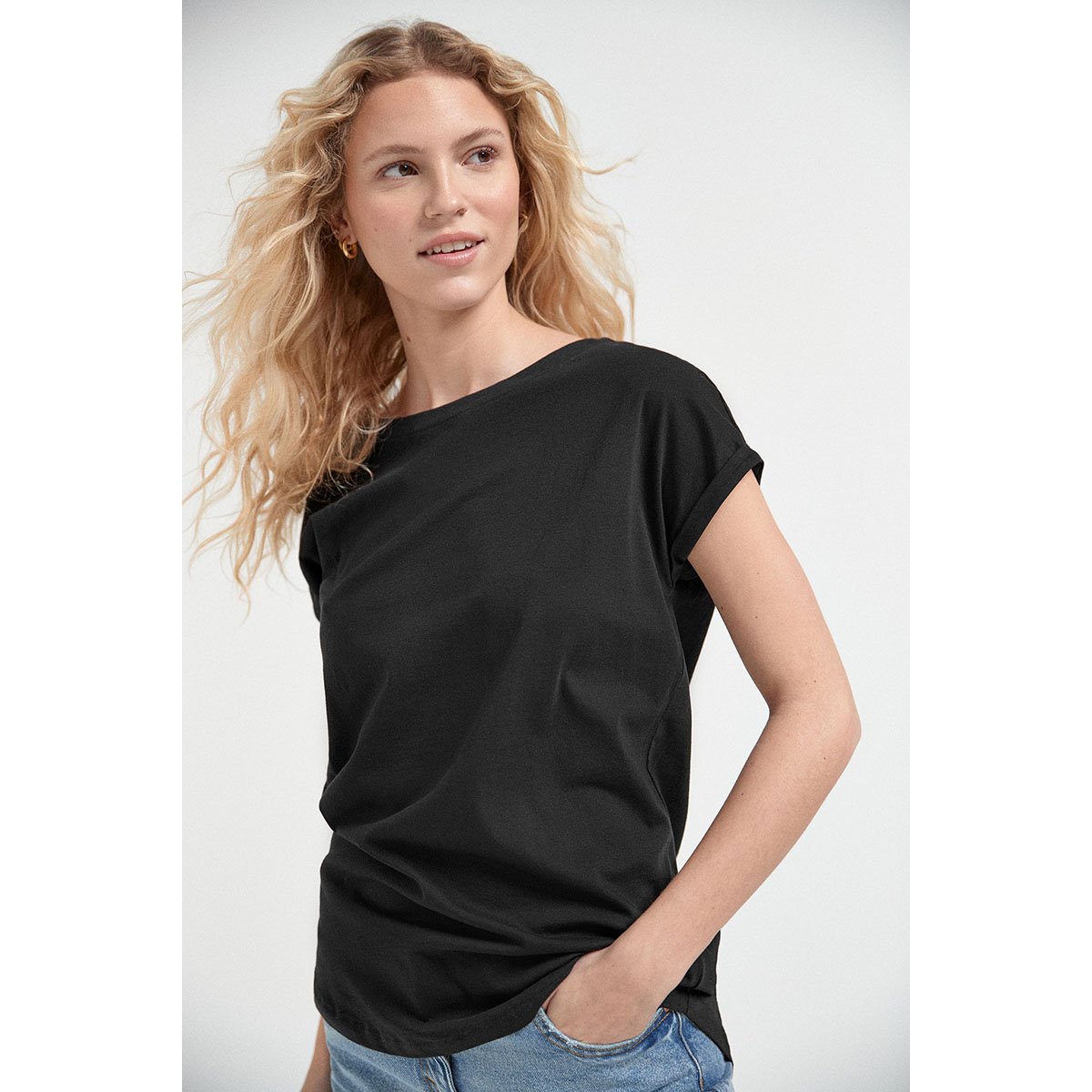 T-Shirts à mancherons, lot de 5 multicolore, NEXT