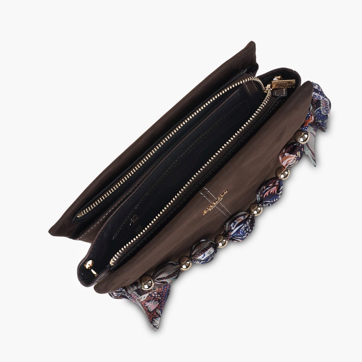 Sac multi poches Shirley marron, LOLLIPOPS