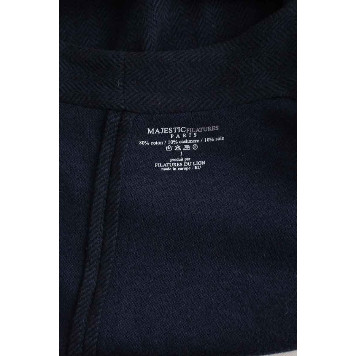 Veste - Très Bon État bleu, MAJESTIC FILATURES