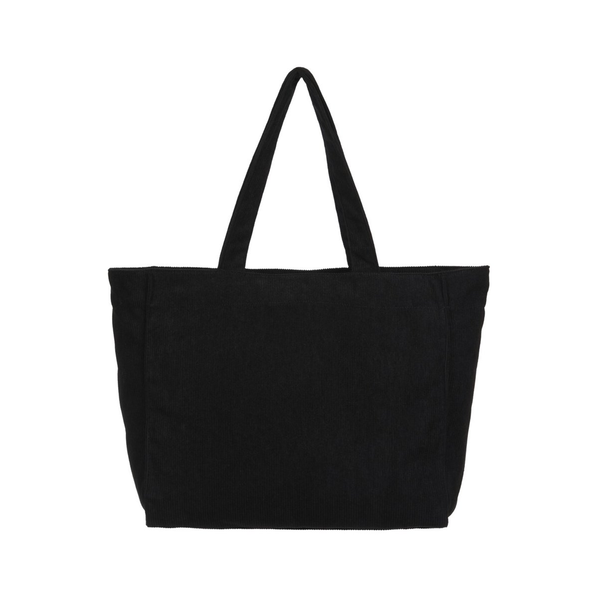 Sac tote en velours côtelé FEELING VIBES CORD. noir anthracite, ROXY