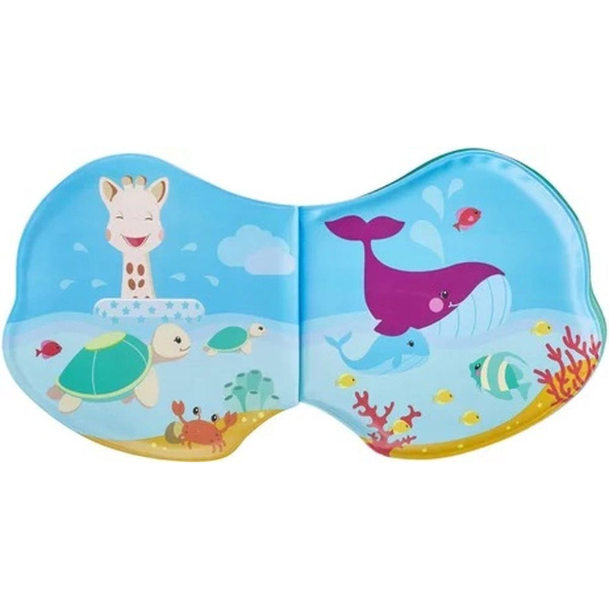 Livre de bain Sophie la girafe couleur unique, VULLI