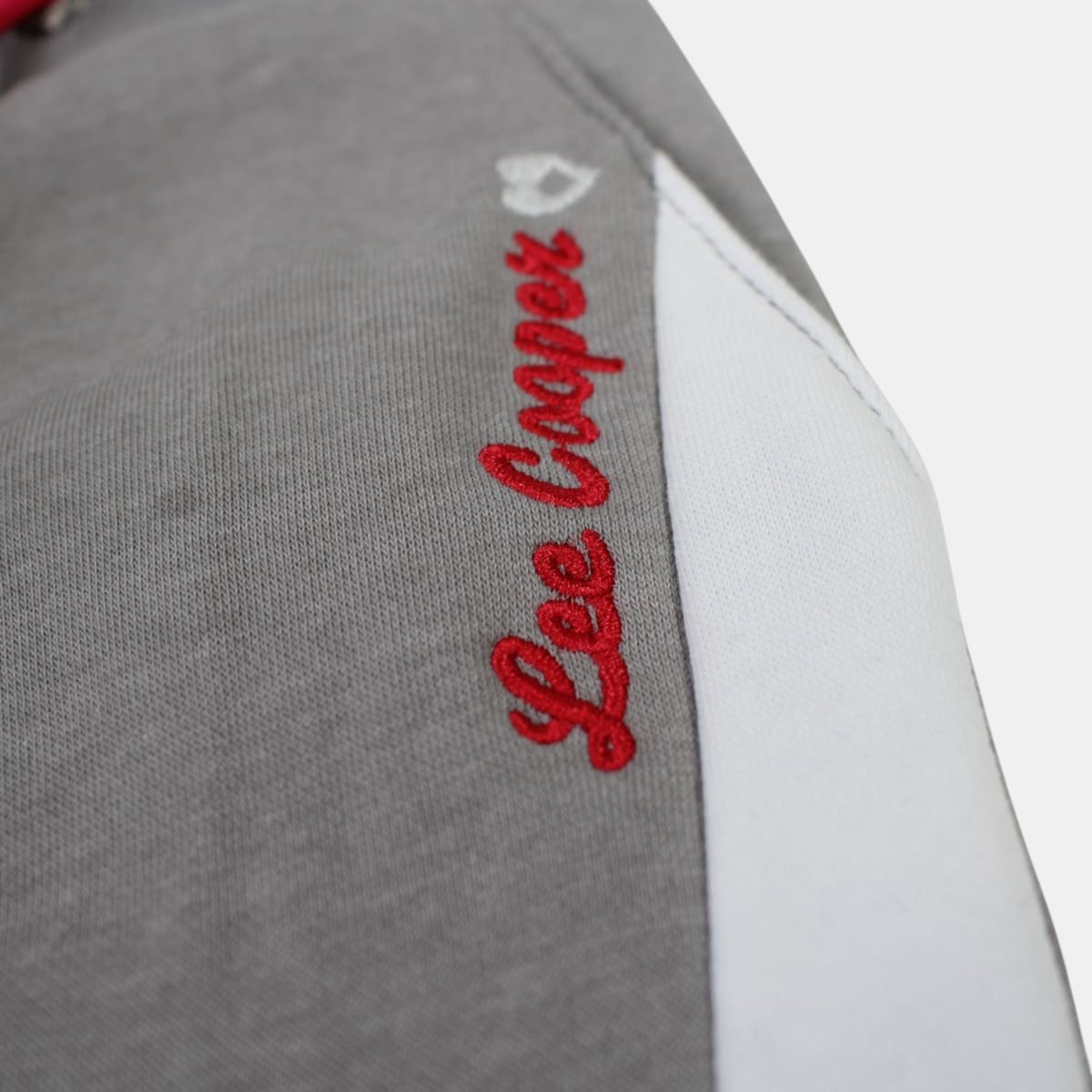Pantalon de jogging resserré aux chevilles, coupe décontractée et taille élastique à cordon ENERGY gris, LEE COOPER