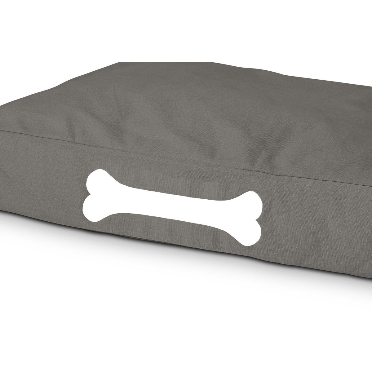 Panier chien S en polyester 100 % recyclé DOGGIELOUNGE charcoal grey, FATBOY