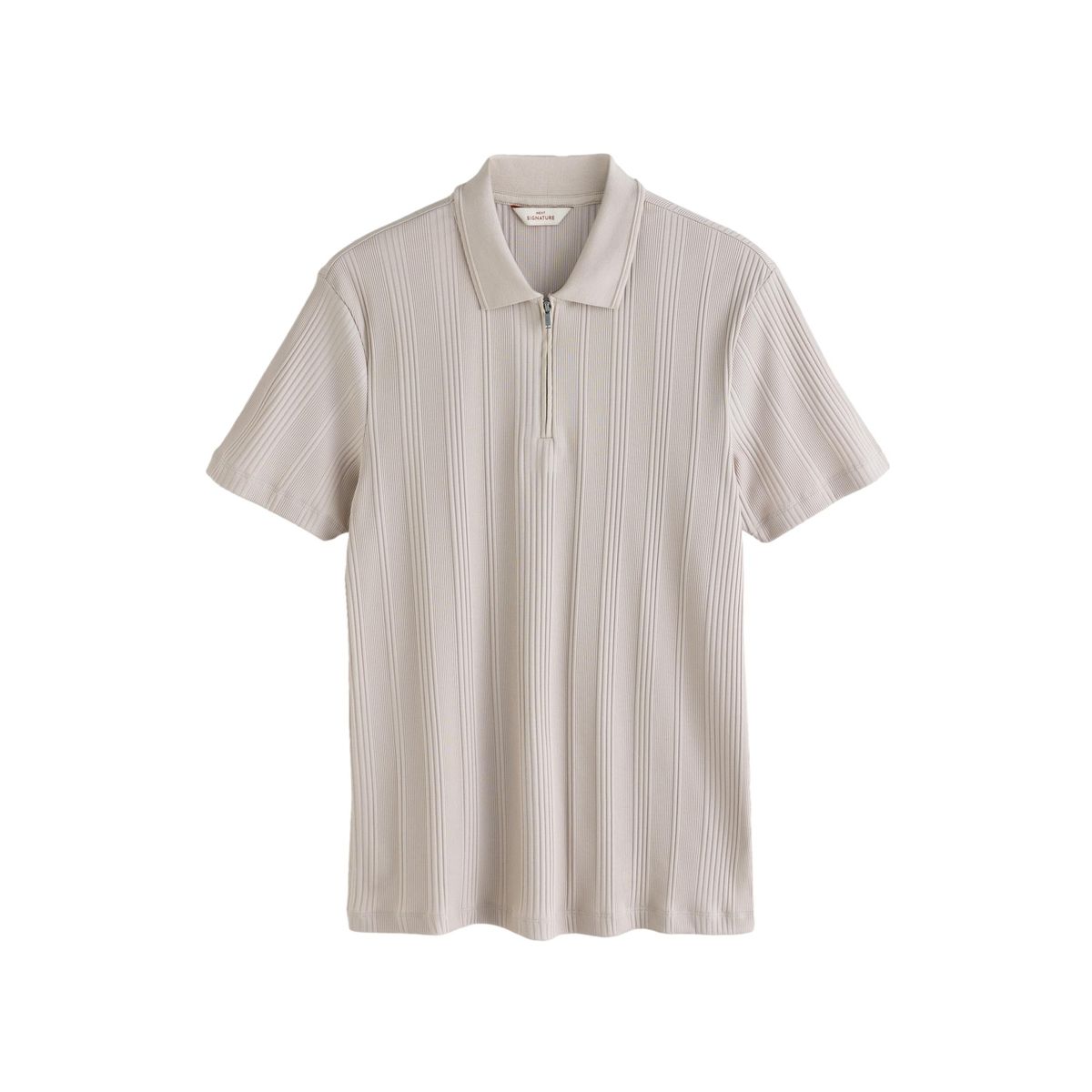 Polo en coton supima n. premium signature naturel, NEXT