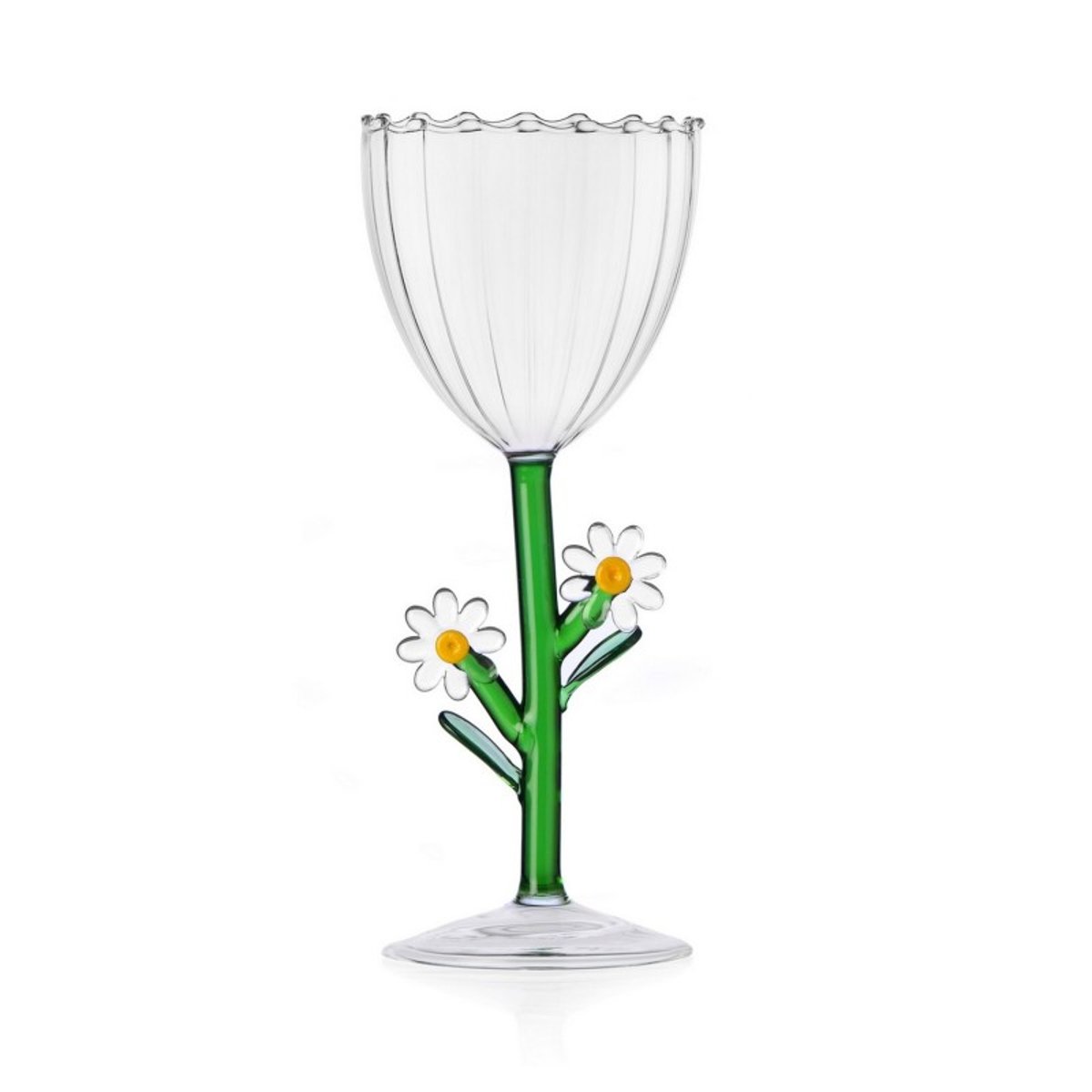 Verre à pied marguerites BOTANICA daisy multicolore, ICHENDORF