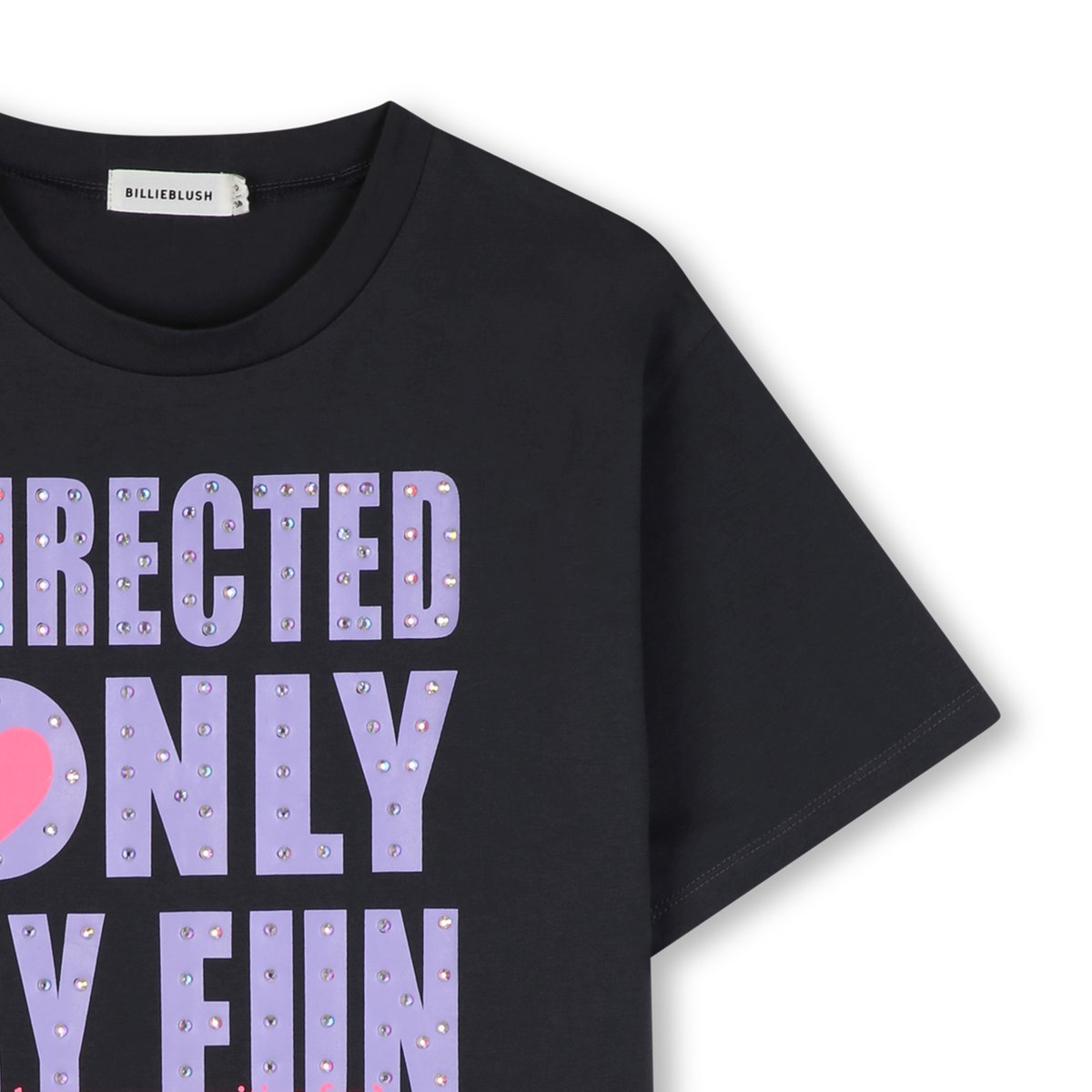 Tee-shirt manches courtes dark grey, BILLIEBLUSH