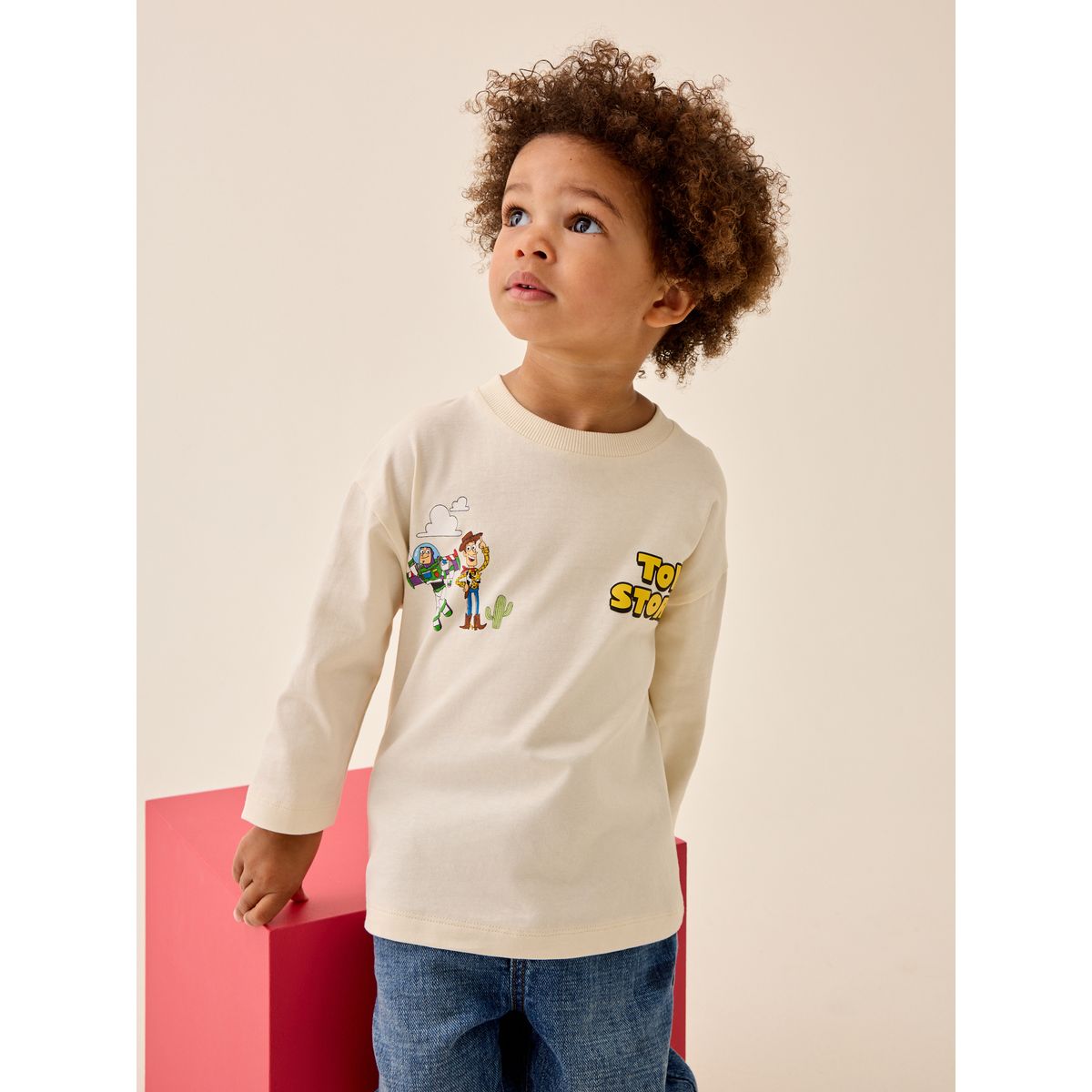 T-shirt à manches longues toy story écru, NEXT