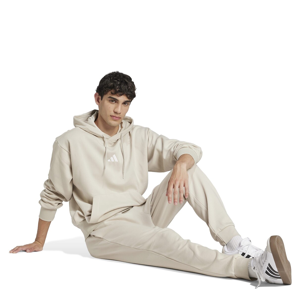 Pantalon de jogging Essentiel Feelcozy beige, ADIDAS SPORTSWEAR
