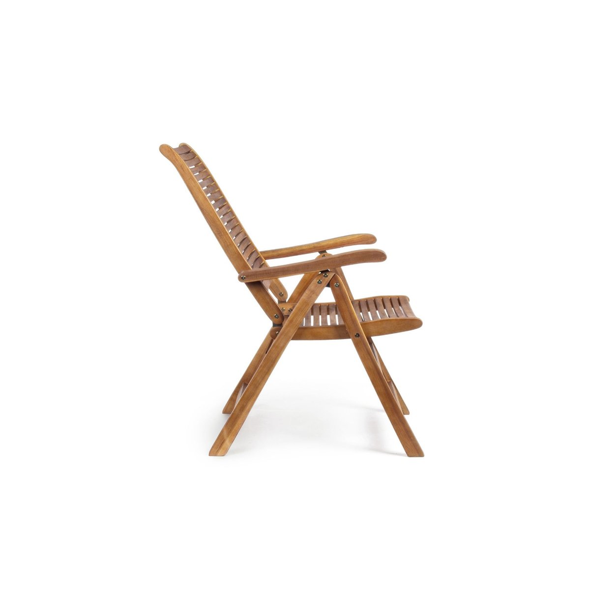 Fauteuil de jardin en acacia inclinable - CANCALE bois clair, HELLIN, DEPUIS 1862