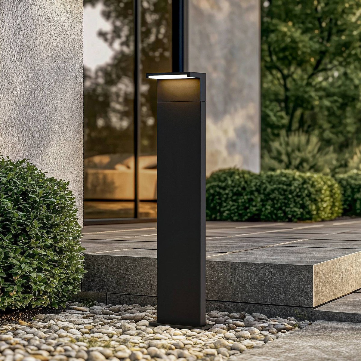 Luminaire extérieur en aluminium moderneLED anthracite, ARCCHIO