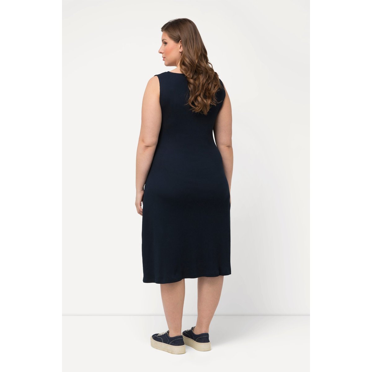 Robe de grossesse sans manches marine, ULLA POPKEN