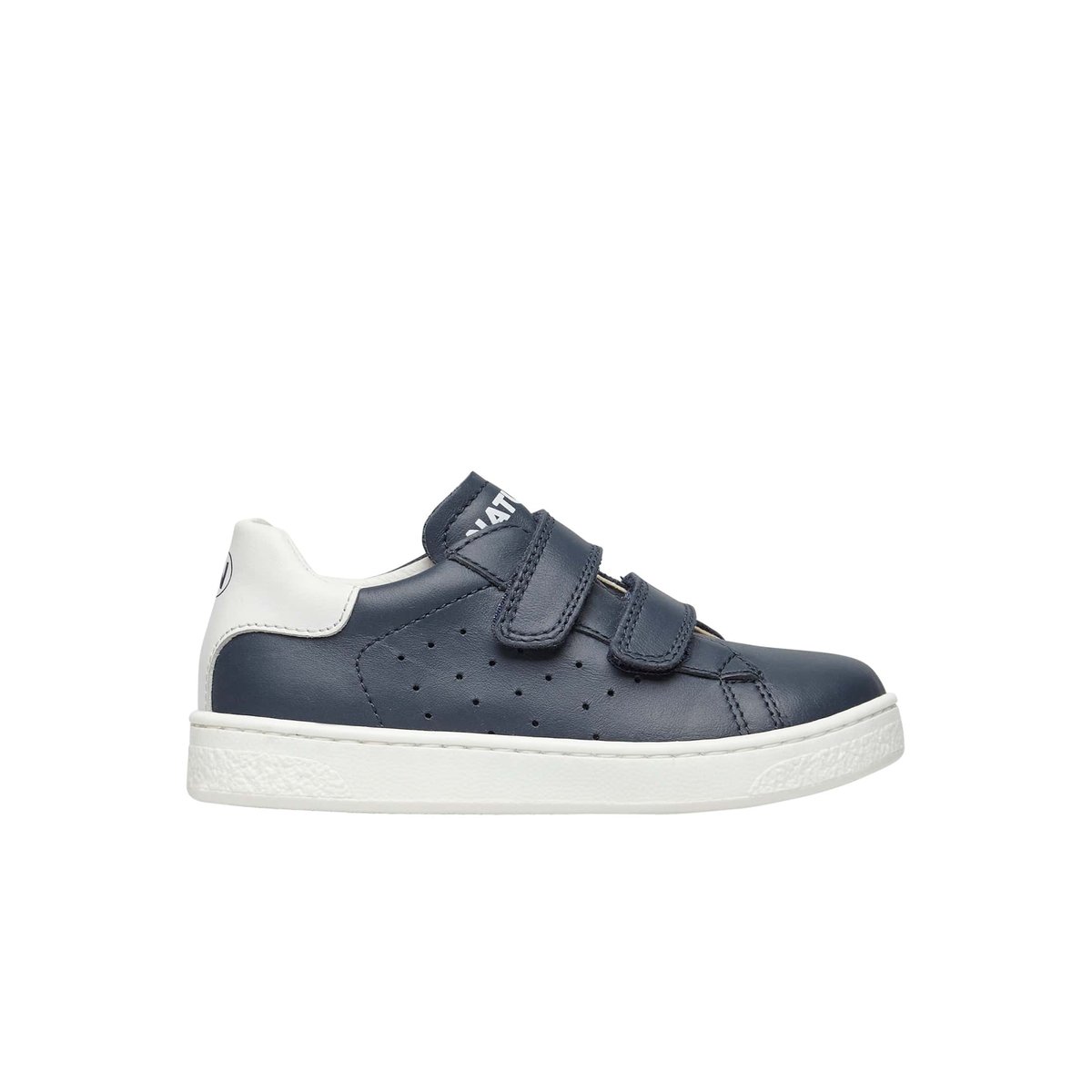 Baskets en cuir HASSELT 2 VL. marine, NATURINO