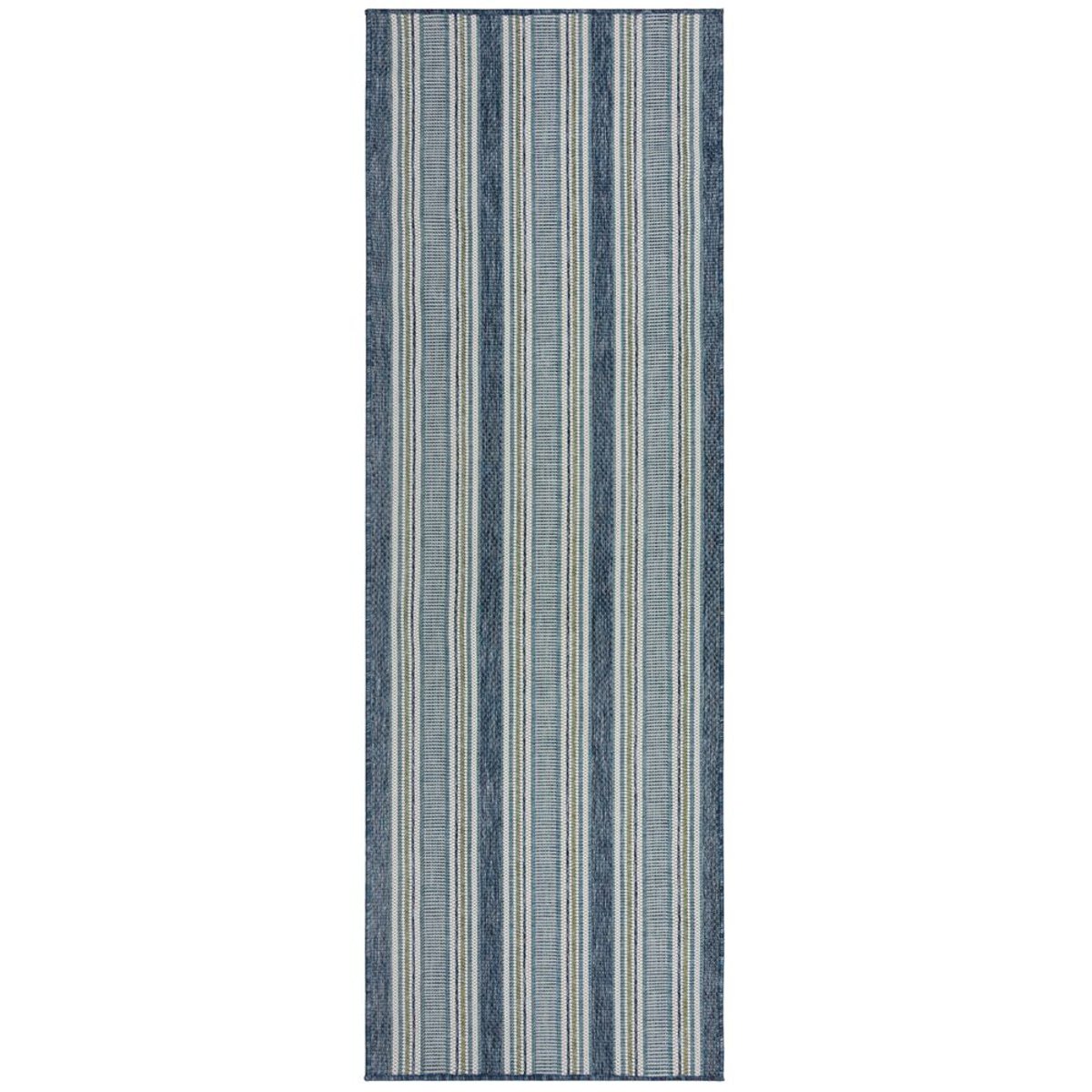 Tapis extérieur long ROMA bleu, FLAIR RUGS