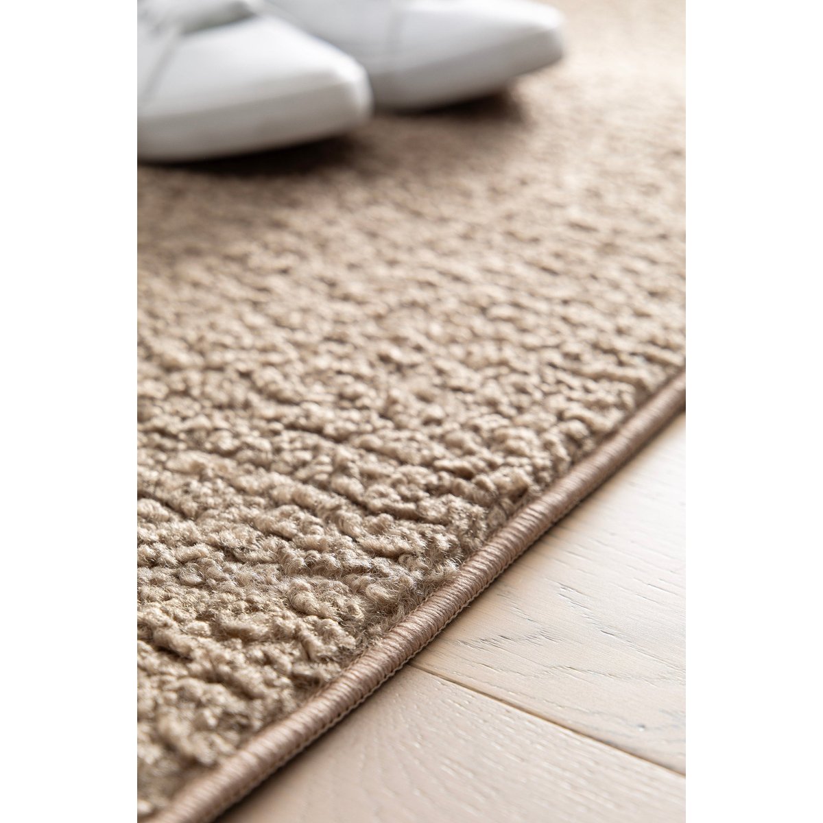 Tapis effet mouton Contemporain MONO taupe foncé, AFK LIVING